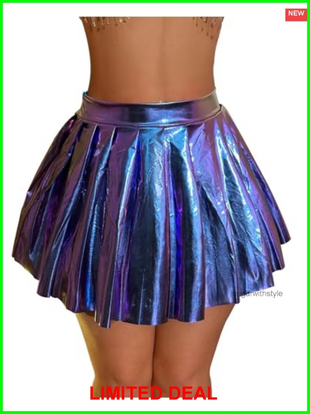 Metallic Gold Sequin Mini Skirt Sparkly Party Festival Concert Outfit
